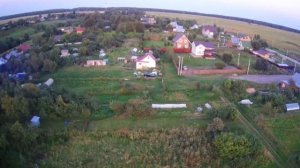 #Сверху. Полет над деревней. Мартыновское Московская область.