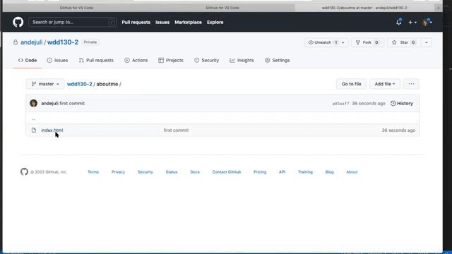Setting up VSCode to push to a GitHub repository смотреть онлайн