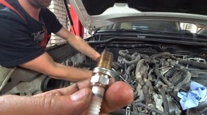 LC200 1UR-FE. Замена свечей.