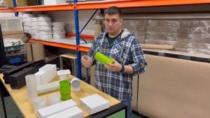 Щелевой диффузор для натяжных и гипсокартонных потолков