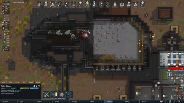 Rimworld Vanilla Let's Play Ep82- Starting the Ship! смотреть онлайн