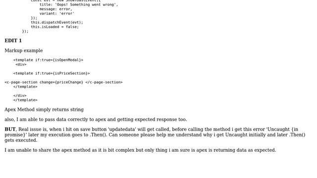 Salesforce LWC aura_prod.js:3 Uncaught (in promise) TypeError: Cannot read property... смотреть онлайн