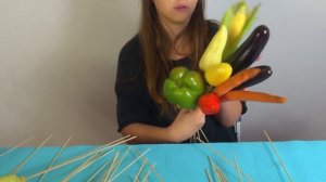 Делаем овощной букет из овощей | Овощной букет своими руками | DIY Vegetables Bouquet