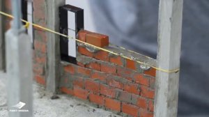 Как сделать красивый МИНИ-ДОМ   КИРПИЧНАЯ СТЕНА   КЛАДКА КИРПИЧА