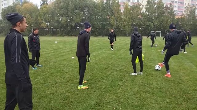 27.09.19. разминка накануне игры против команды ФК ДОРОЖНИК г.Каменка смотреть онлайн