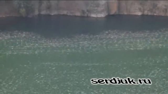 Действие поляризационного фильтра на воде