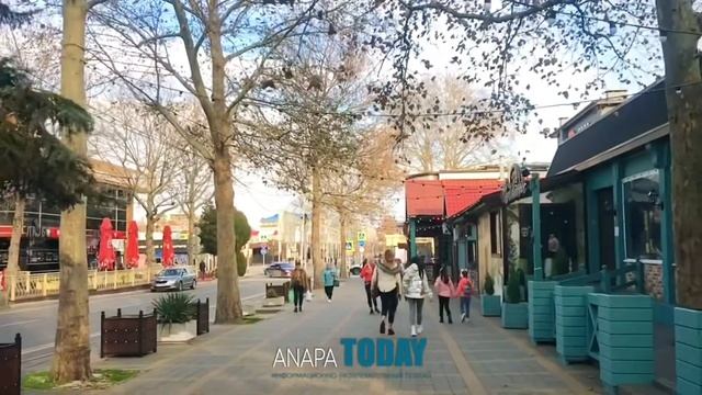 Воскресная Анапа. Город готовится к Новому 2021 году. смотреть онлайн