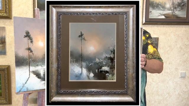 Мастер-класс по живописи. Игорь Медведев. Зимний пейзаж