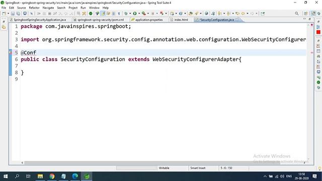 How To Programmatically Set An Authenticated User In Spring Security + Spring Boot | Java Inspires смотреть онлайн