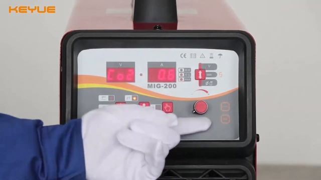 KEYUE single phase IGBT multifunctional welding machine MIG-200D смотреть онлайн