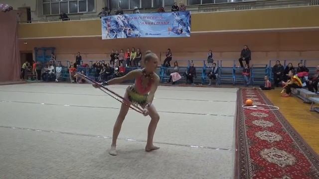 Федорова Яна, 2004, Пермь, обруч, 19 12 2016 смотреть онлайн