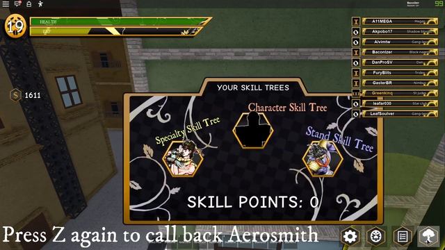 Stand Review:Aerosmith (Your Bizarre Adventure ROBLOX) смотреть онлайн