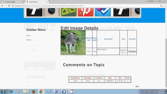 Opinion Mining For Social Networking Sites Using Java PHP Python смотреть онлайн