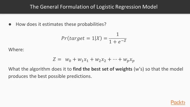 Making Predictions with Data and Python : Logistic Regression | packtpub.com