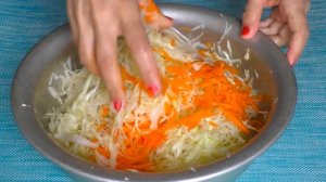 Квашеная капуста, хрустящая и вкусная ? Самый простой рецепт КАПУСТЫ!