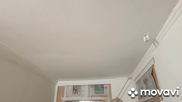 Как покрасить потолок по шпаклёвке валиком ровно без разводов и полос