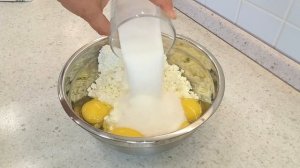 Творожная Запеканка с Цедрой Апельсина
