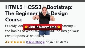 Build Your Own Website with HTML5, CSS3, and Bootstrap - Beginner Web Design Course