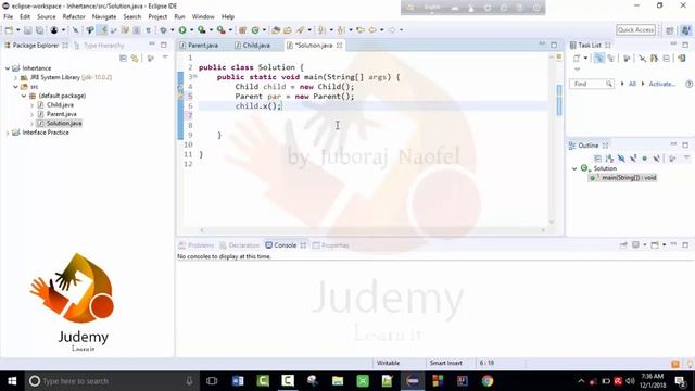 Java Programming - Inheritance Practical example - Judemy Bangla Tutorial | OOP смотреть онлайн