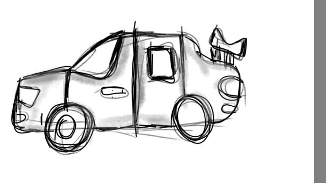 Машина как рисовать смотреть онлайн