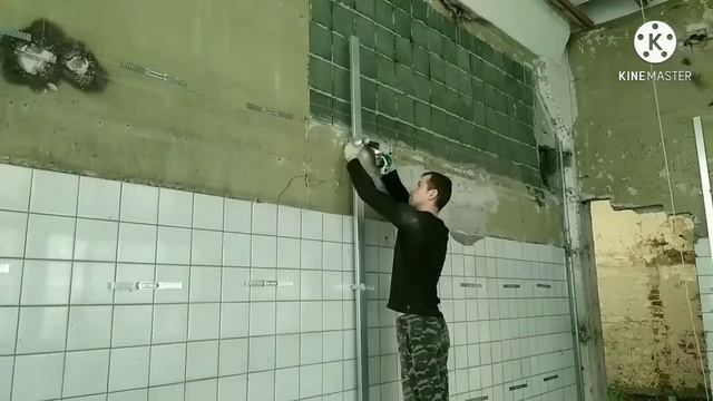 Фальш стена из гипсокартона.