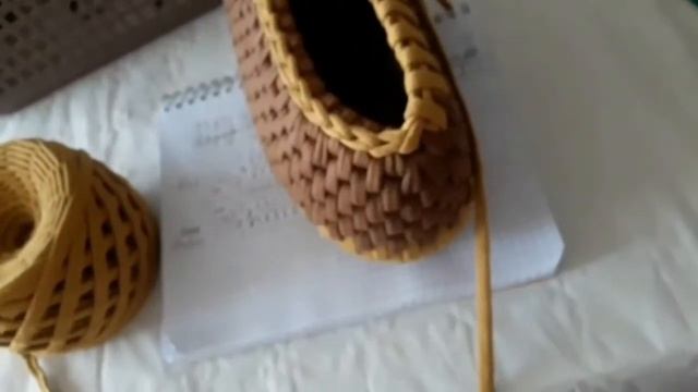 Поясная сумочка из трикотажной пряжи