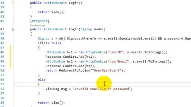 Tutorial 14: Logout | Cookies in asp.net mvc 5 | cookies authentication | MVC State Management