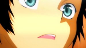 АНИМЕ КЛИП - ДЕВЧОНКА С ВОЛОСАМИ СИНИМИ