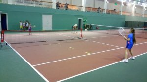 Теннис 10s.Тренировка. Девочки 6-8лет