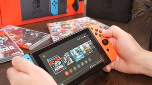 РАСПАКОВКА NINTENDO SWITCH В 2022 ГОДУ ... ОБЗОР