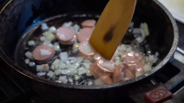 Самый вкусный, сытный и бюджетный завтрак.