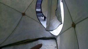 Палатка рыбака куб - 3 дубль камуфляж