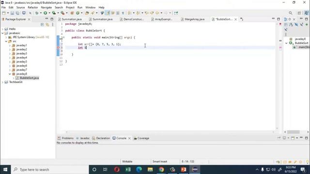 Java course | Sorting in Java | Bubble Sort and Selection Sort