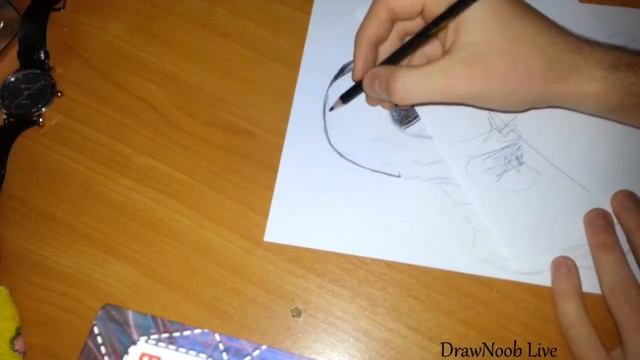 How to Draw [Noob Saibot] Mortal Kombat / Как нарисовать Нубсайбота смотреть онлайн