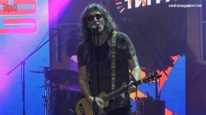 Группа СерьГа - Здравствуй, ночь (Владивосток День тигра 2019).