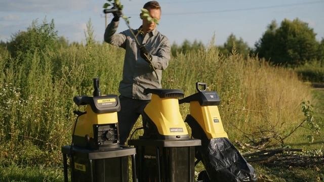 Лучшие садовые измельчители | Измельчители Huter |