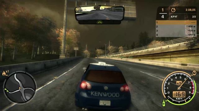 NFS Most Wanted 2005 Часть 3 Черный список №14 Тэз