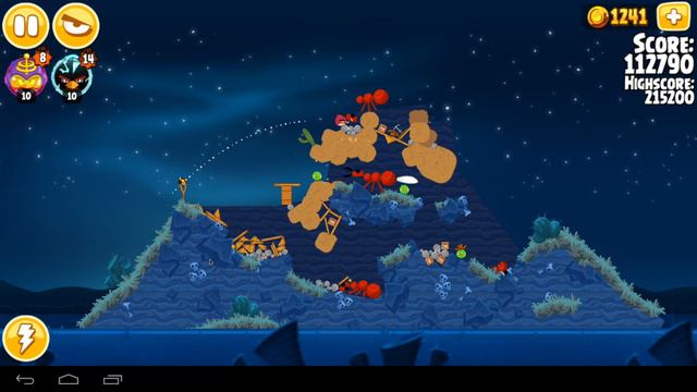 Angry Birds Seasons Invasion of the Egg Snatchers Level 1-13 215790 смотреть онлайн