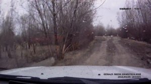 Дорога на Баграс. Зимой не хватило терпения доехать.