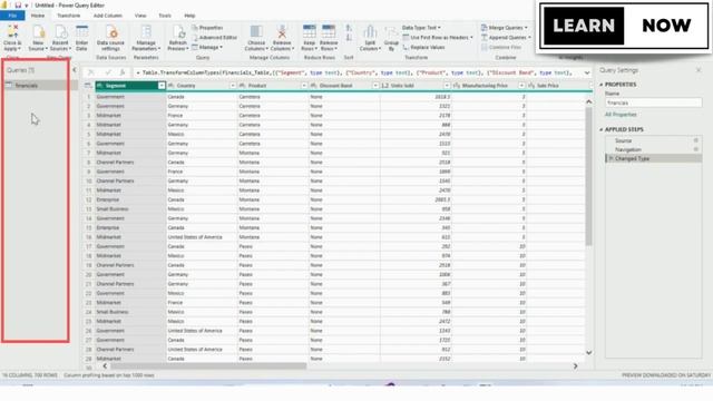 How to Launch Power BI Query Editor | Power BI Tutorial for Beginners