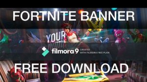 FORTNITE BANNER TEMPLATE 2018 - Free Download | Photoshop