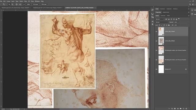 Adobe Photoshop CC Elements and Principles Poster Project Part 2 смотреть онлайн