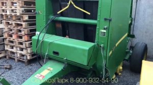 John Deere 545 Обзор рулонного пресс-подборщика