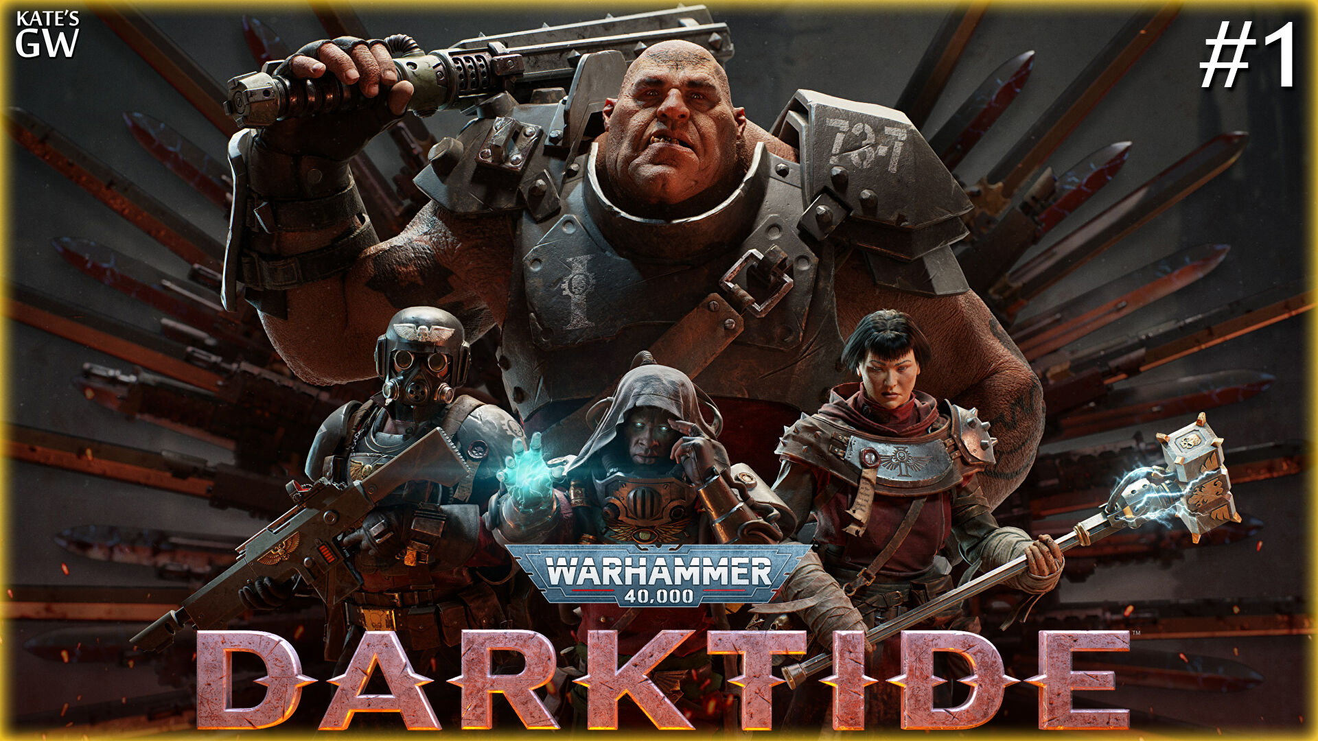 WARHAMMER 40,000: DARKTIDE ➤ДАРКТАЙД С НУЛЯ ➤ СКАЗ О ТОМ, КАК ПЕРВЫЙ УРОВЕНЬ ПАРОВОЗИЛ 19 LVL ➤#1