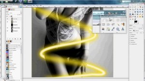 Lichtschweif-Tutorial (Gimp 2.6)