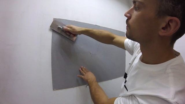 Арт Бетон. DIY Нанесение декоративной штукатурки Травертино с эффектом микробетона. смотреть онлайн