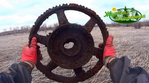 НАШЕЛ СТАРУЮ ФЕРМУ В ГЛУШИ И НАКОПАЛ ХОРОШЕЕ ЖЕЛЕЗО! Коп металлолома