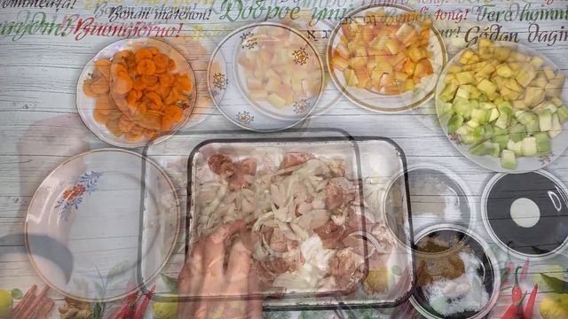 Восхитительная Свинина с овощами в духовке - сытный ужин понравится всем смотреть онлайн