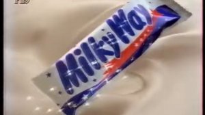 Реклама батончиков MilkyWay на РТР (декабрь 1994)