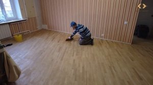 Шпаклевка паркетного пола